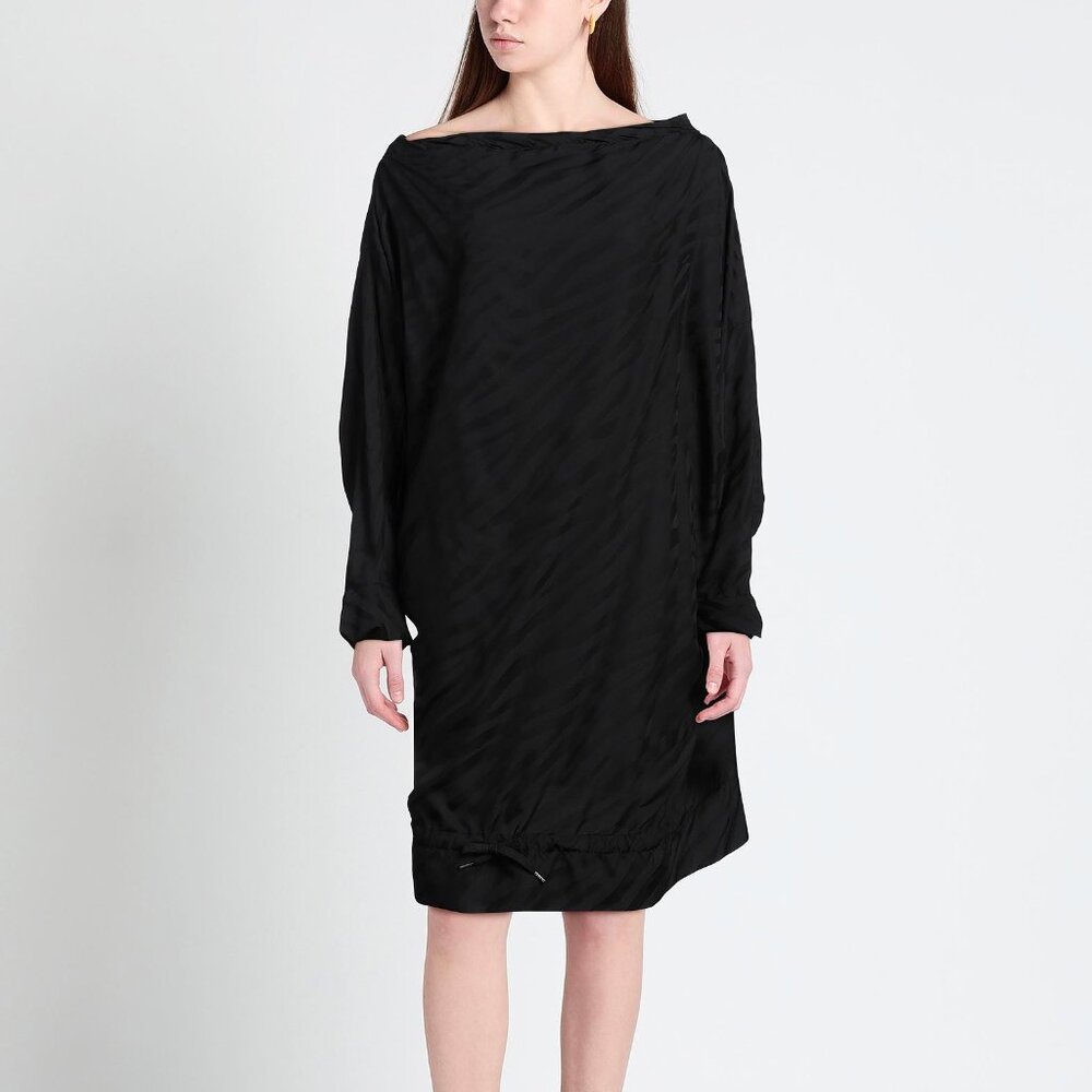 VIvienne Westwood Oversized Hebo Top Dress Black Animal Stripe